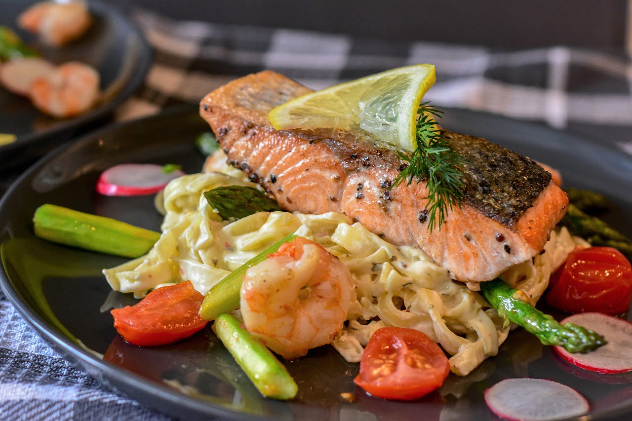 Italian Broccoli Salmon Bake Recipe