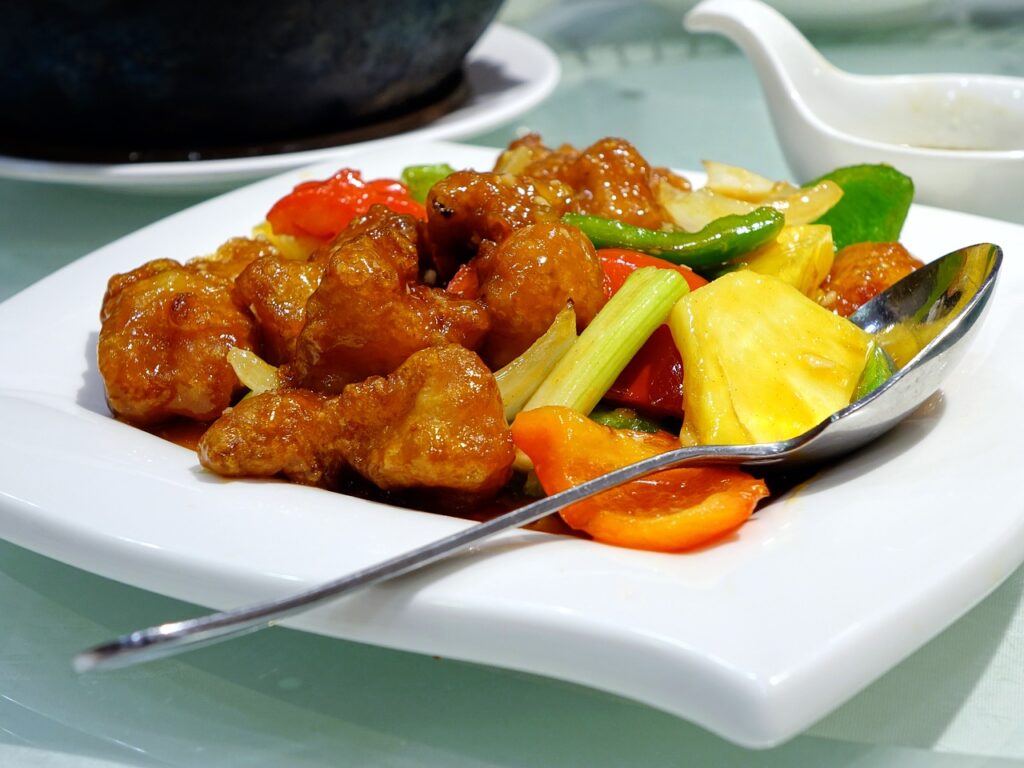sweet and sour pork, 咕噜肉, chinese-1264563.jpg