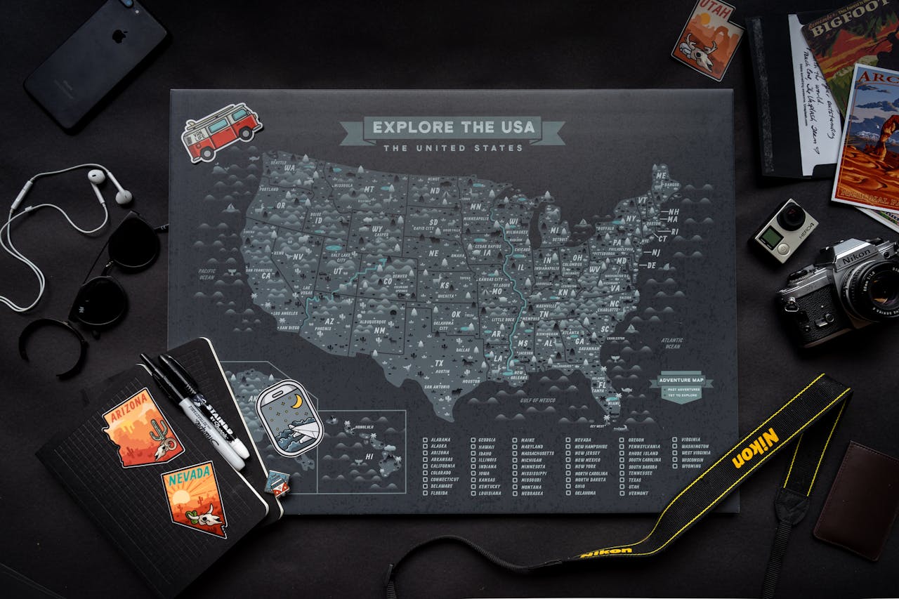map of usa